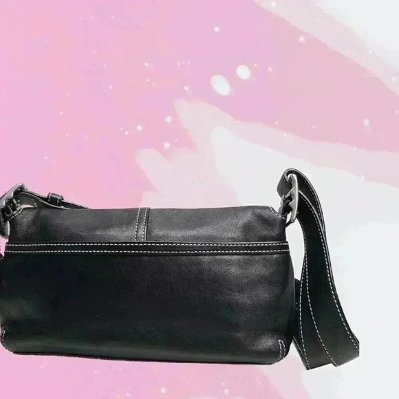 COACH Vintage Demi Flap Crossbody Bag - Picture 9 of 12